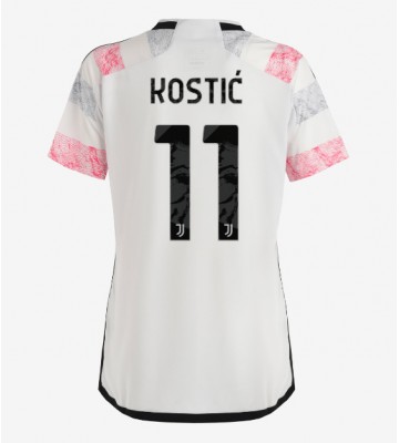 Juventus Filip Kostic #11 Udebanetrøje Dame 2023-24 Kort ærmer